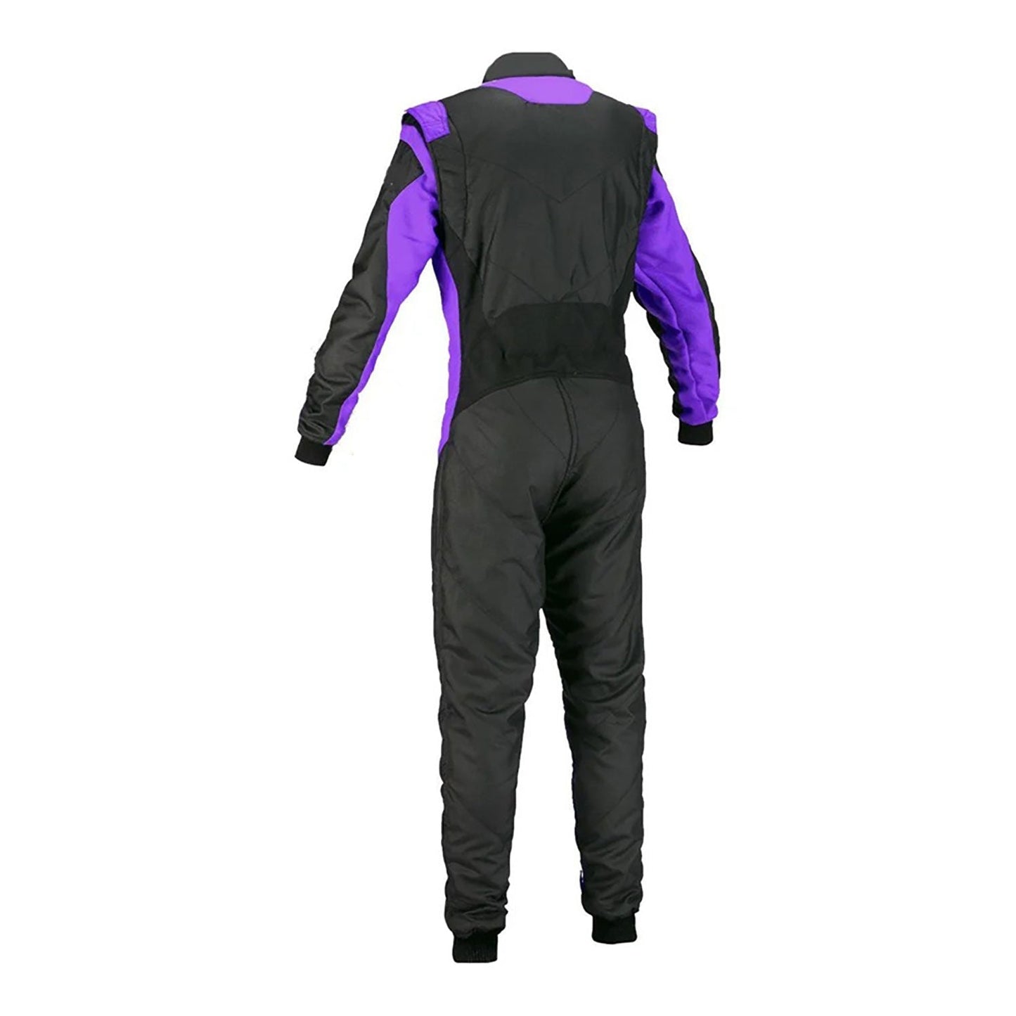 Karting Racing Cordura One Piece suit - Black, Violet