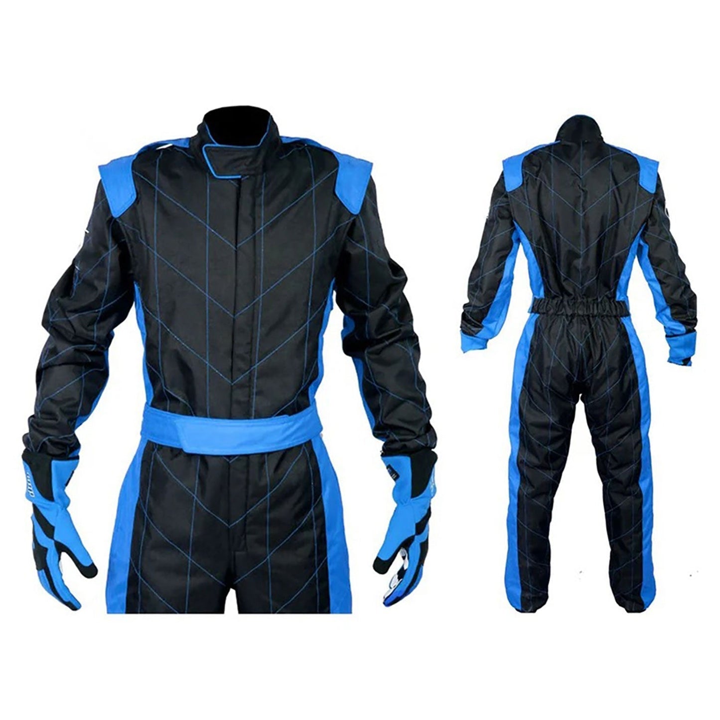 Karting Racing Gear - Black, Blue