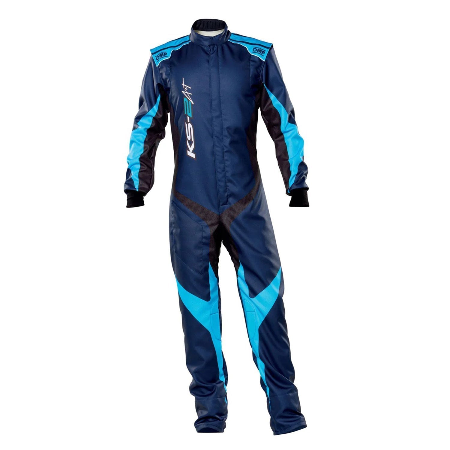 OMP Blue KS-2 ART Karting Suit - GPX Wear