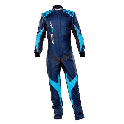 OMP Blue KS-2 ART Karting Suit - GPX Wear