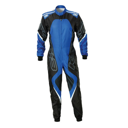 OMP KS-3X ART Style 1 Blue/Black Karting Suit - GPX Wear