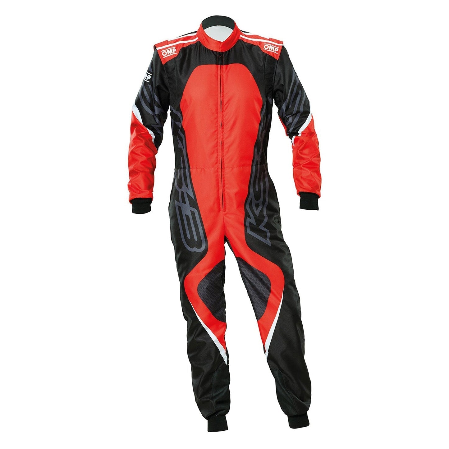 OMP KS-3X ART Style 1 Red/Black Karting Suit - GPX Wear