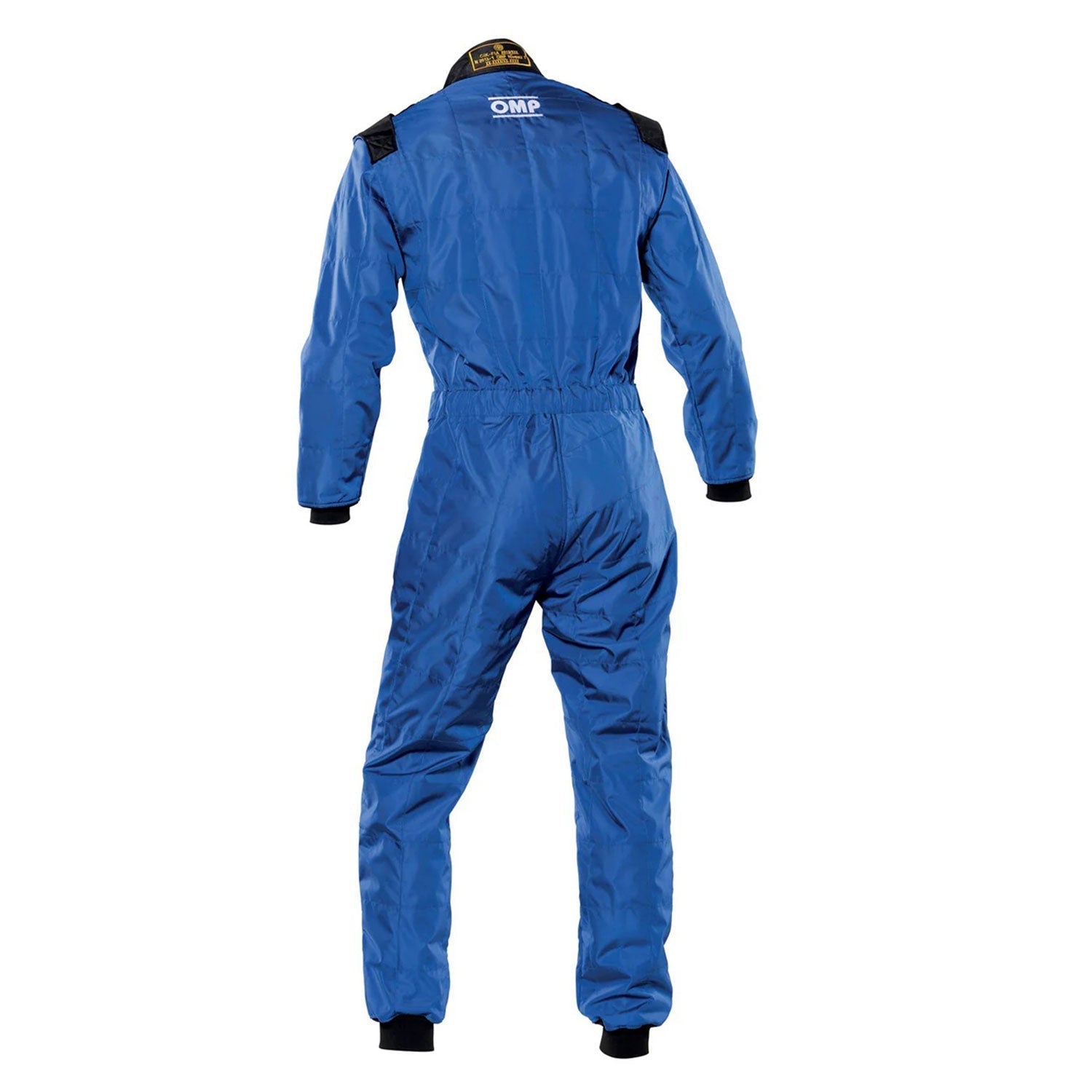 Back View of OMP KS-4 Karting Suit - Blue - GPX Wear