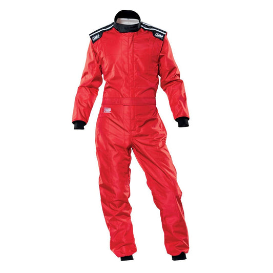 OMP KS-4 Karting Suit - Red - GPX Wear