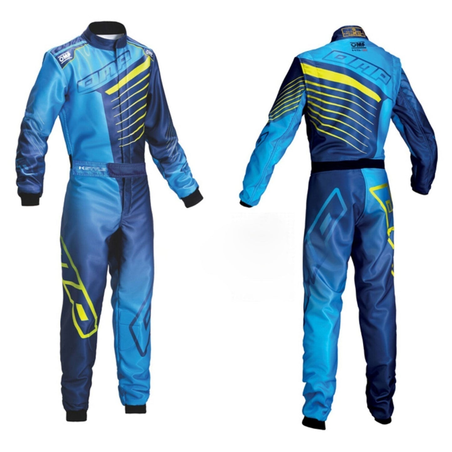 OMP KS 1-R Blue Karting Suit - GPX Wear