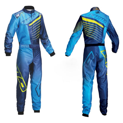 OMP KS 1-R Blue Karting Suit - GPX Wear