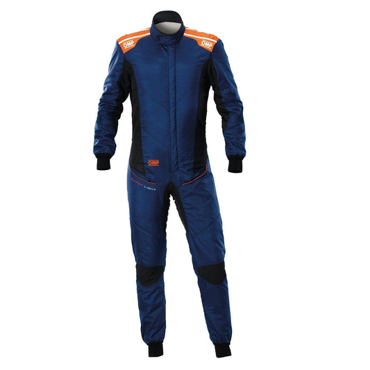 OMP Tecnica Go-Kart Racing Suit - Blue - GPX Wear