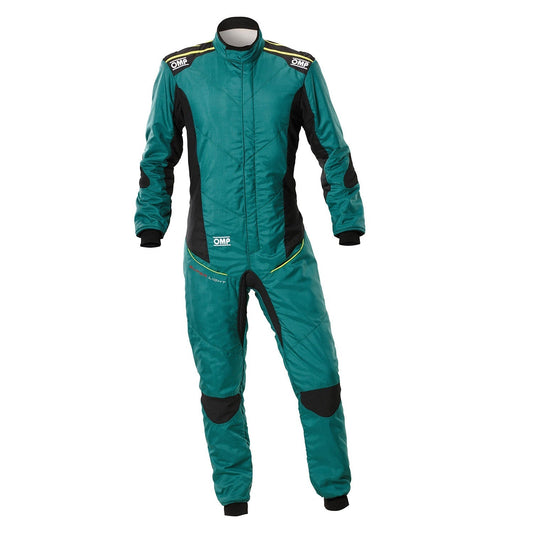OMP Tecnica Go-Kart Racing Suit - Teal - GPX Wear