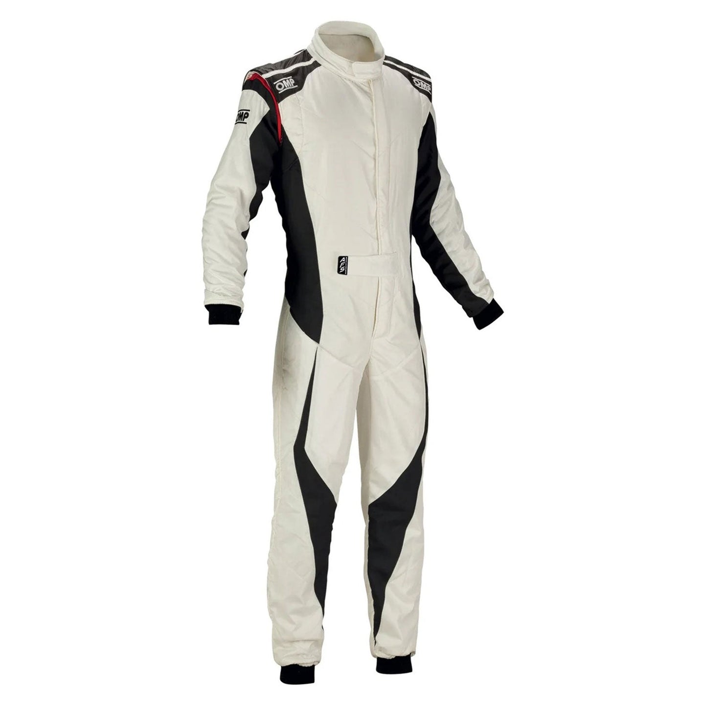 OMP White Black Tecnica Evo Racing Suit - GPX Wear