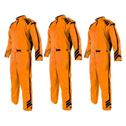 Orange Racing Suit for Go Karting