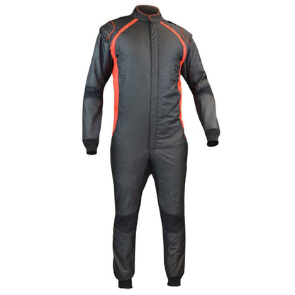 Plain Black Go Kart Racing Outfit