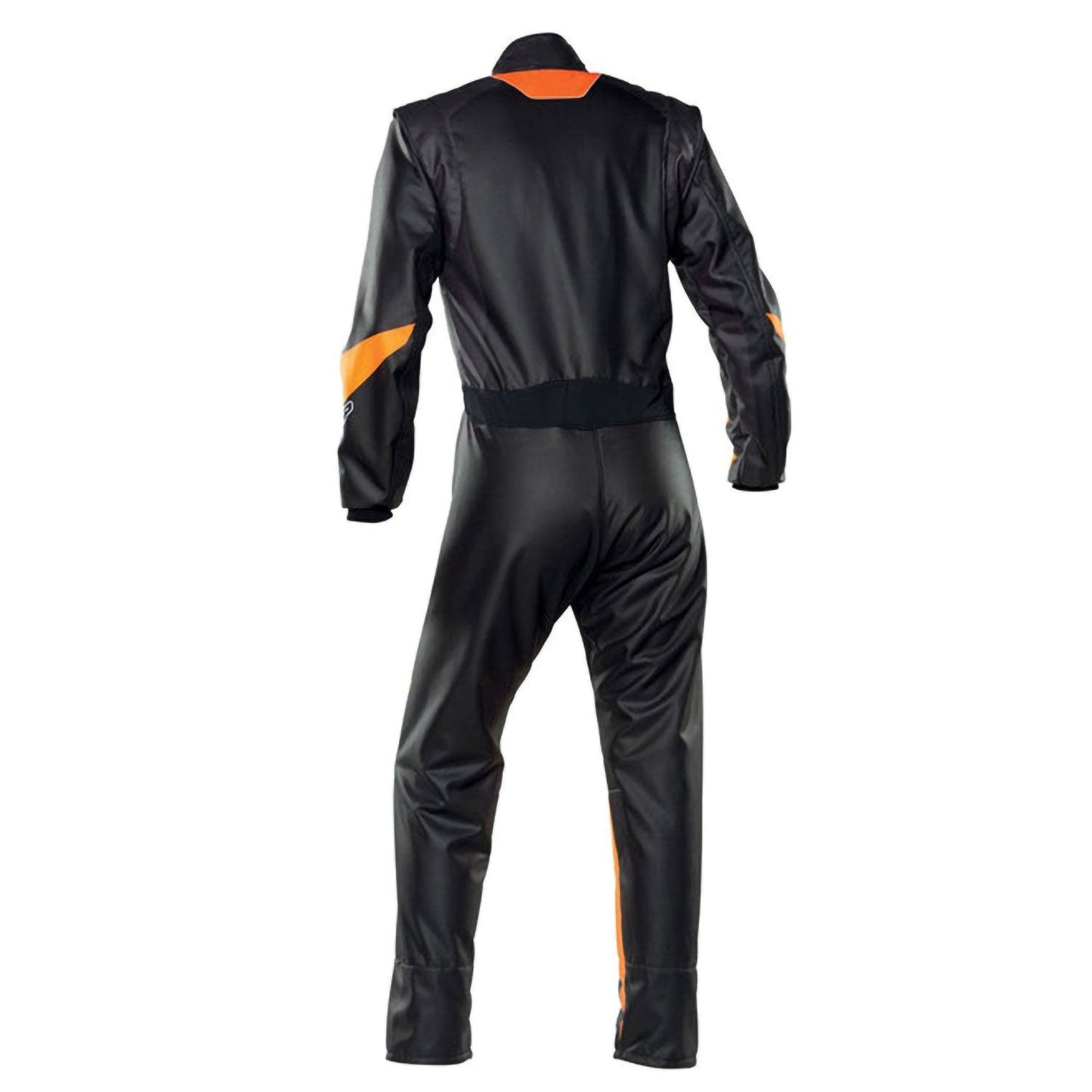 Plain Black Orange Go Kart Racing Outfit