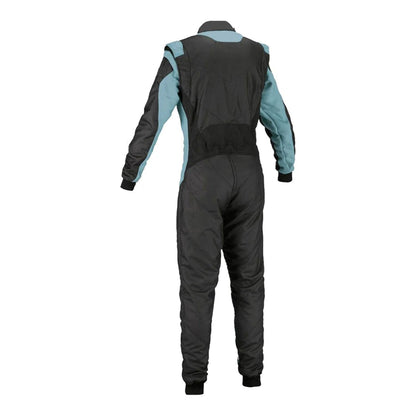 Plain Black & Blue Go Kart Racing Costume