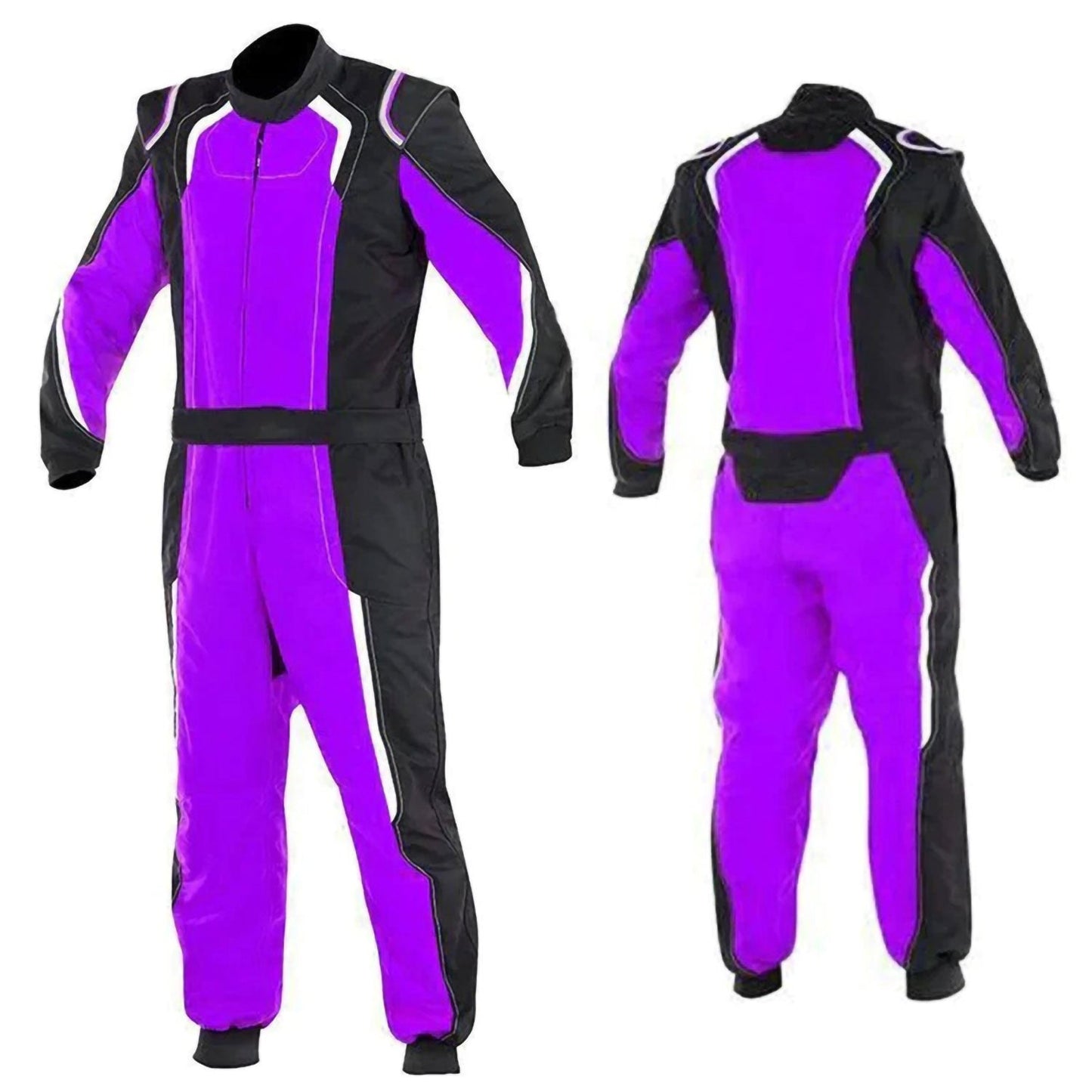 Purple Custom Go Kart Racing Suit