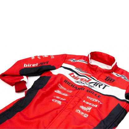 Red Birel Art Go-Kart Racing Suit