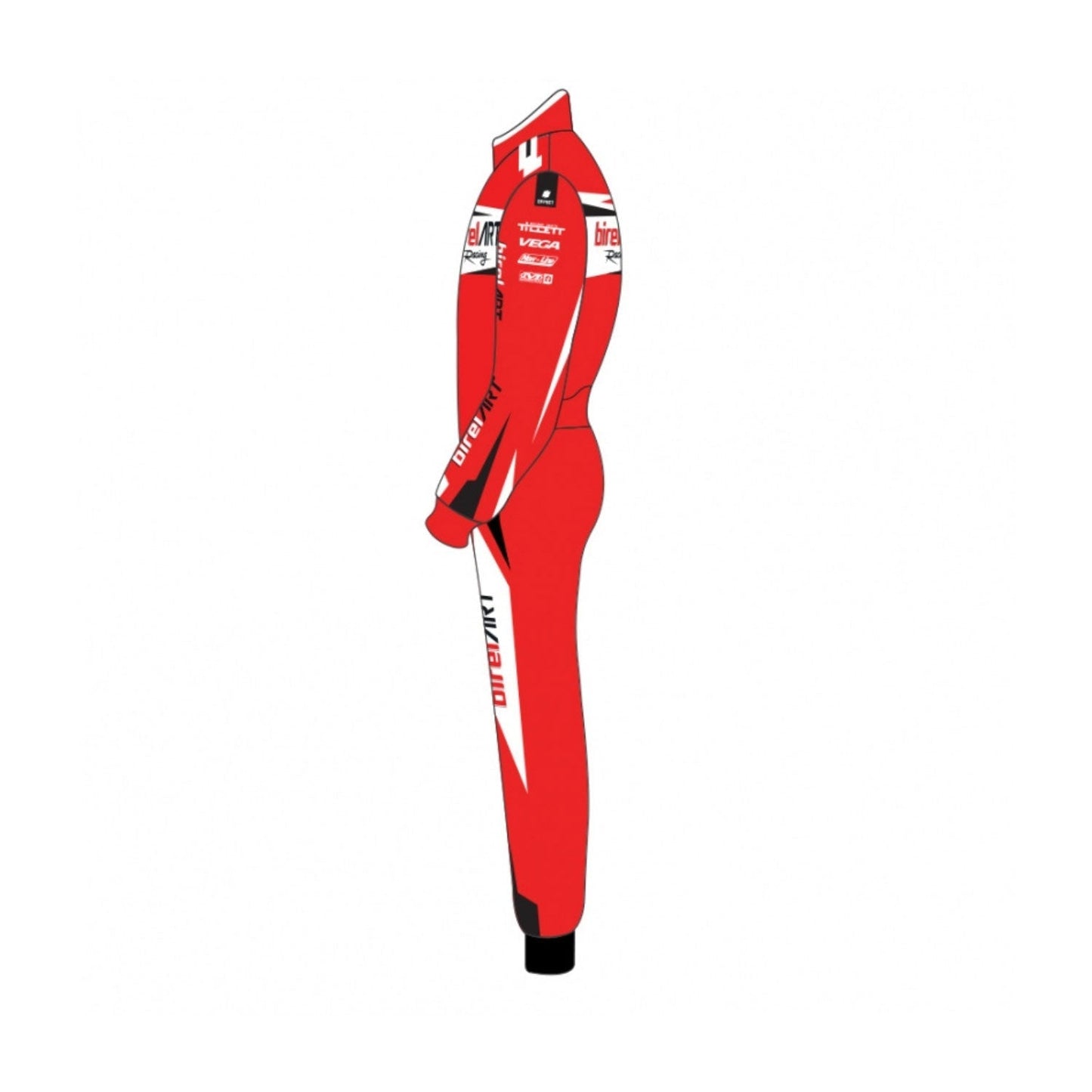 Red Birel Art Go-Kart Racing Suit