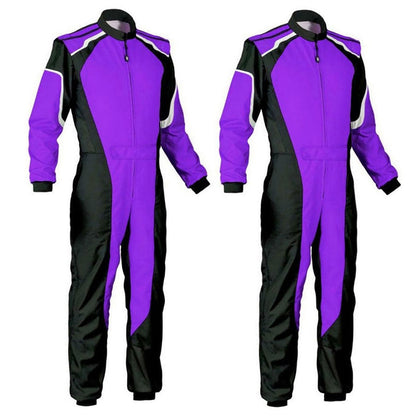 Violet Go-Kart Car Racing Gear