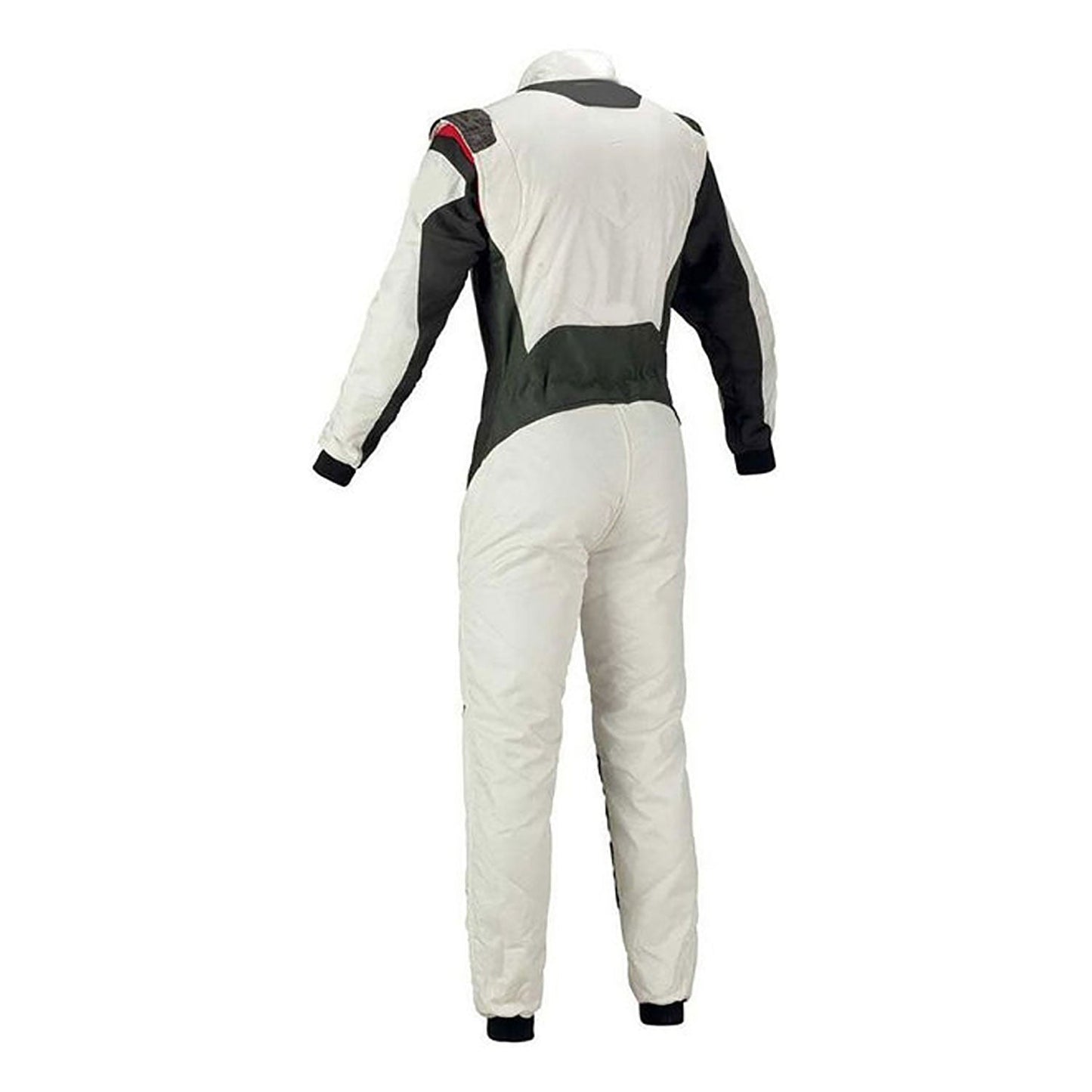 White Go-Kart Car Racing Wear